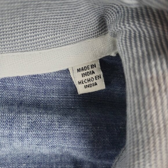 Copper & Oak Supply Men XXL 1/4 Zip Pullover Grey White NWT - Picture 7 of 15